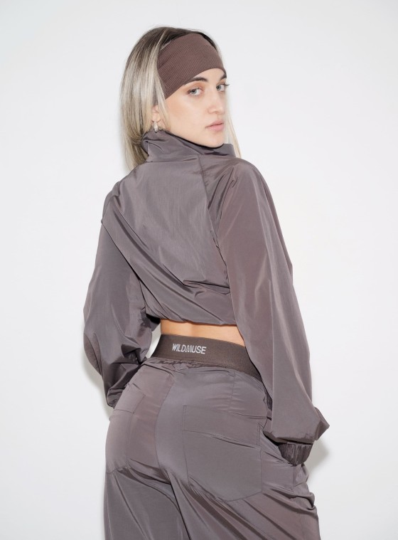 BOMBER JACKET - BROWN