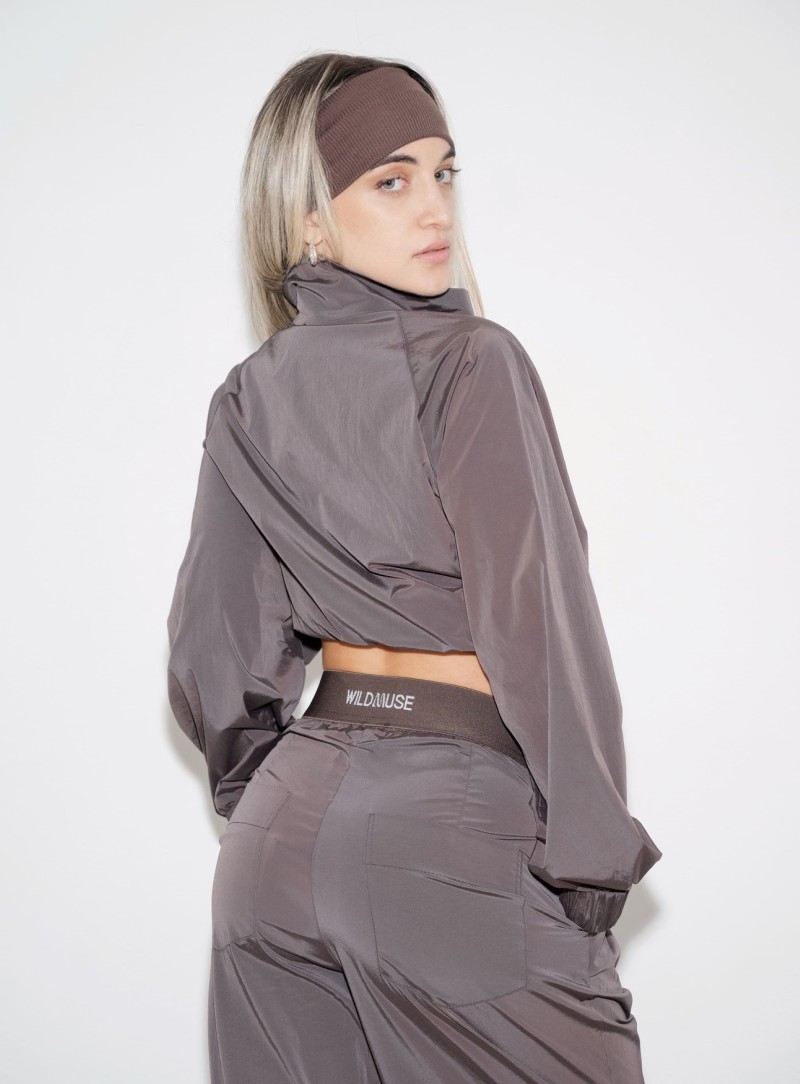 BOMBER JACKET - BROWN