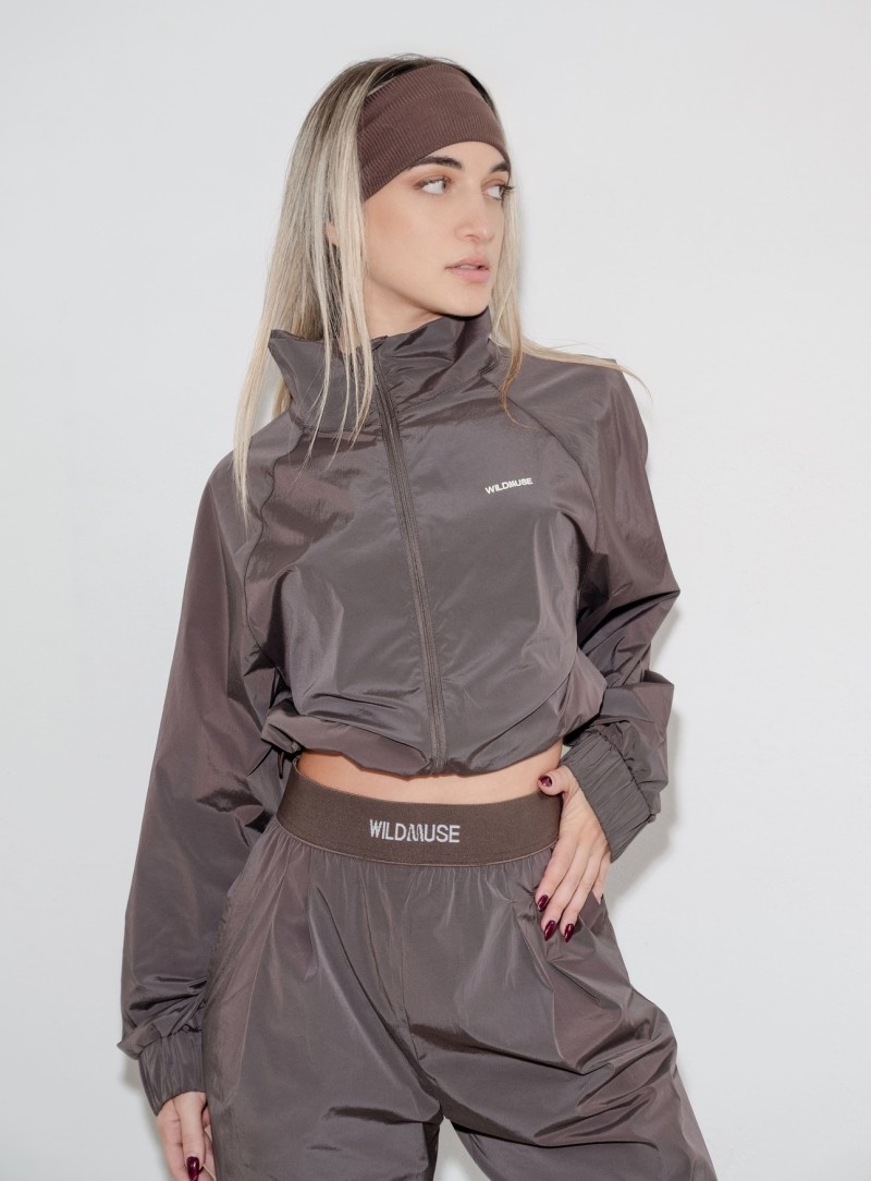 BOMBER JACKET - BROWN
