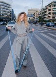 SUIT UP TROUSER - GREEN SMOKE