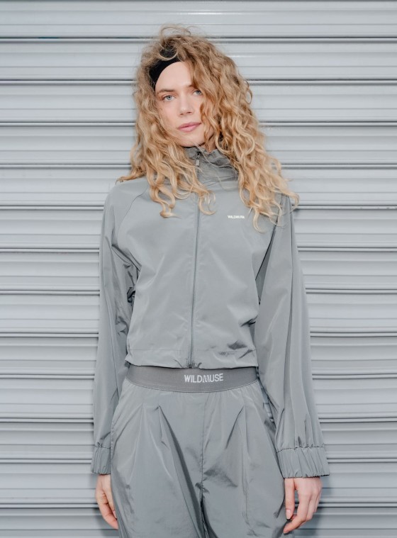 BOMBER JACKET - GREEN SMOKE