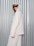 WM HOODIE - STONE 