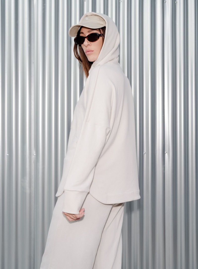 WM HOODIE - STONE 