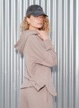 WM HOODIE - TAUPE