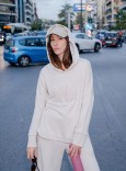 WM HOODIE - STONE 