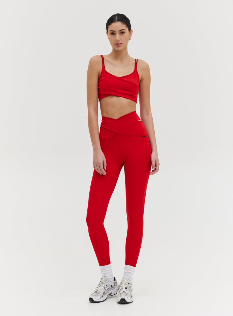X-STYLE LEGGINS - CHILLI RED