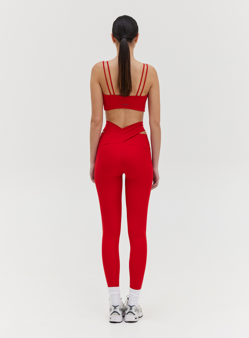 X-STYLE LEGGINS - CHILLI RED