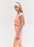 TWIST BACK TOP - PEACH