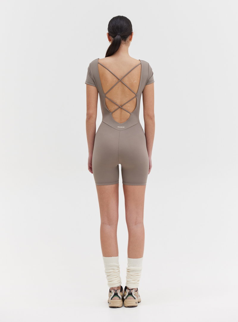 BALLET JUMPSUIT - GREY