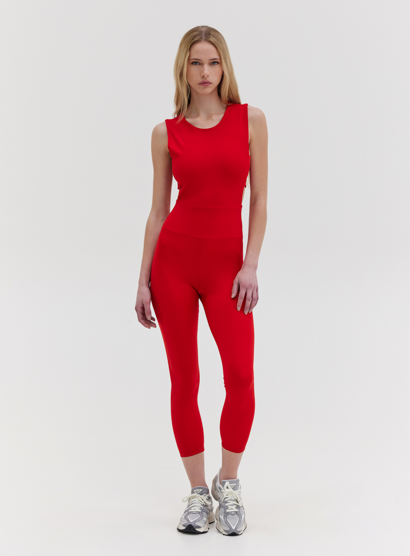 WILD SPIRIT JUMPSUIT - CHILLI RED 