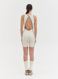 VANILLA & BLACK JUMPSUIT