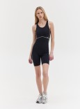 BLACK & VANILLA JUMPSUIT
