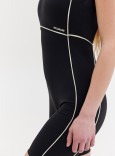 BLACK & VANILLA JUMPSUIT