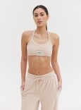 TOWEL CROP TOP - BEIGE 