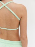 TOWEL CROP TOP - MINT