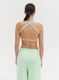TOWEL CROP TOP - MINT