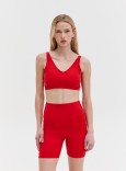 WILD MUSE TOP - CHILLI RED 