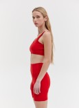 WILD MUSE TOP - CHILLI RED 