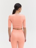 WRAP TOP - PEACH