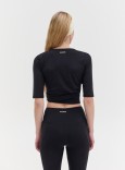 WRAP TOP - BLACK