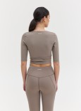 WRAP TOP - GREY 
