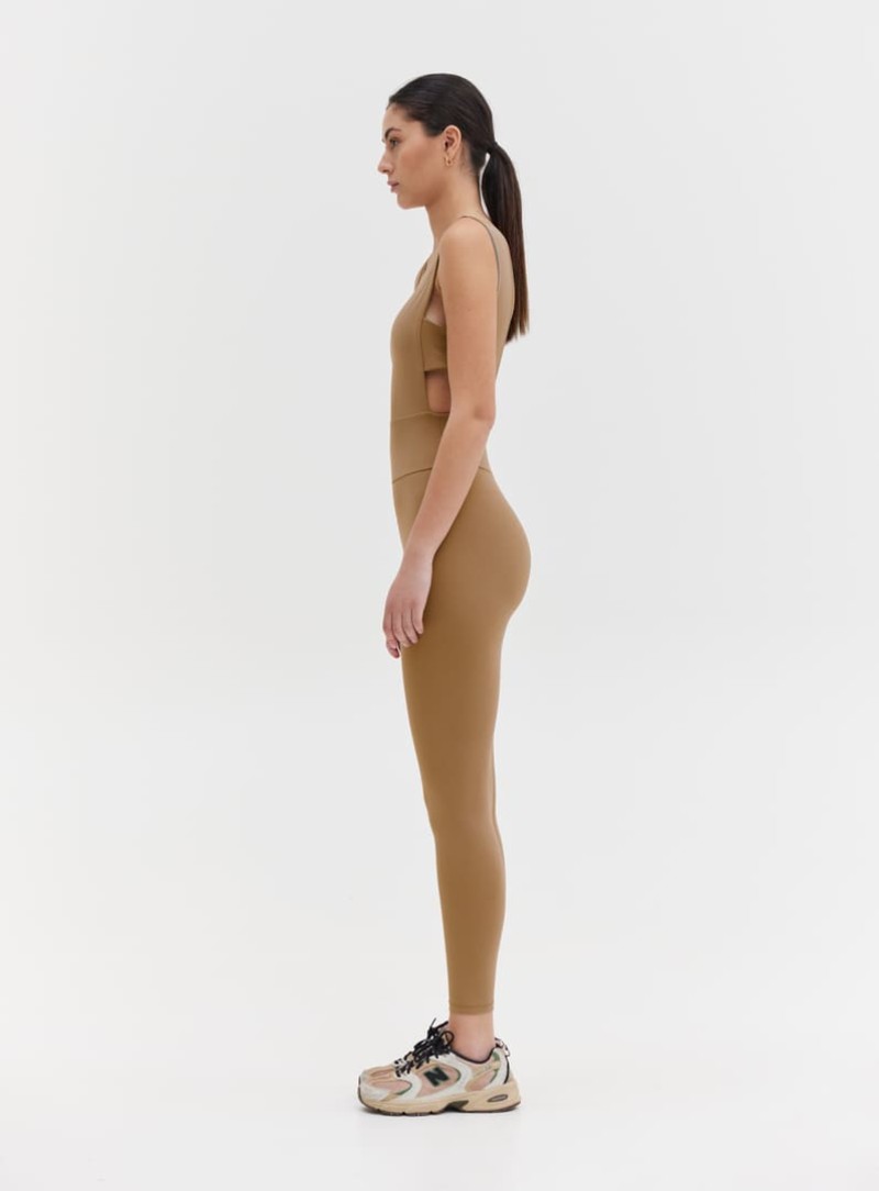 WILD SPIRIT JUMPSUIT - CAMEL 