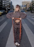 SUIT UP TROUSER - BROWN